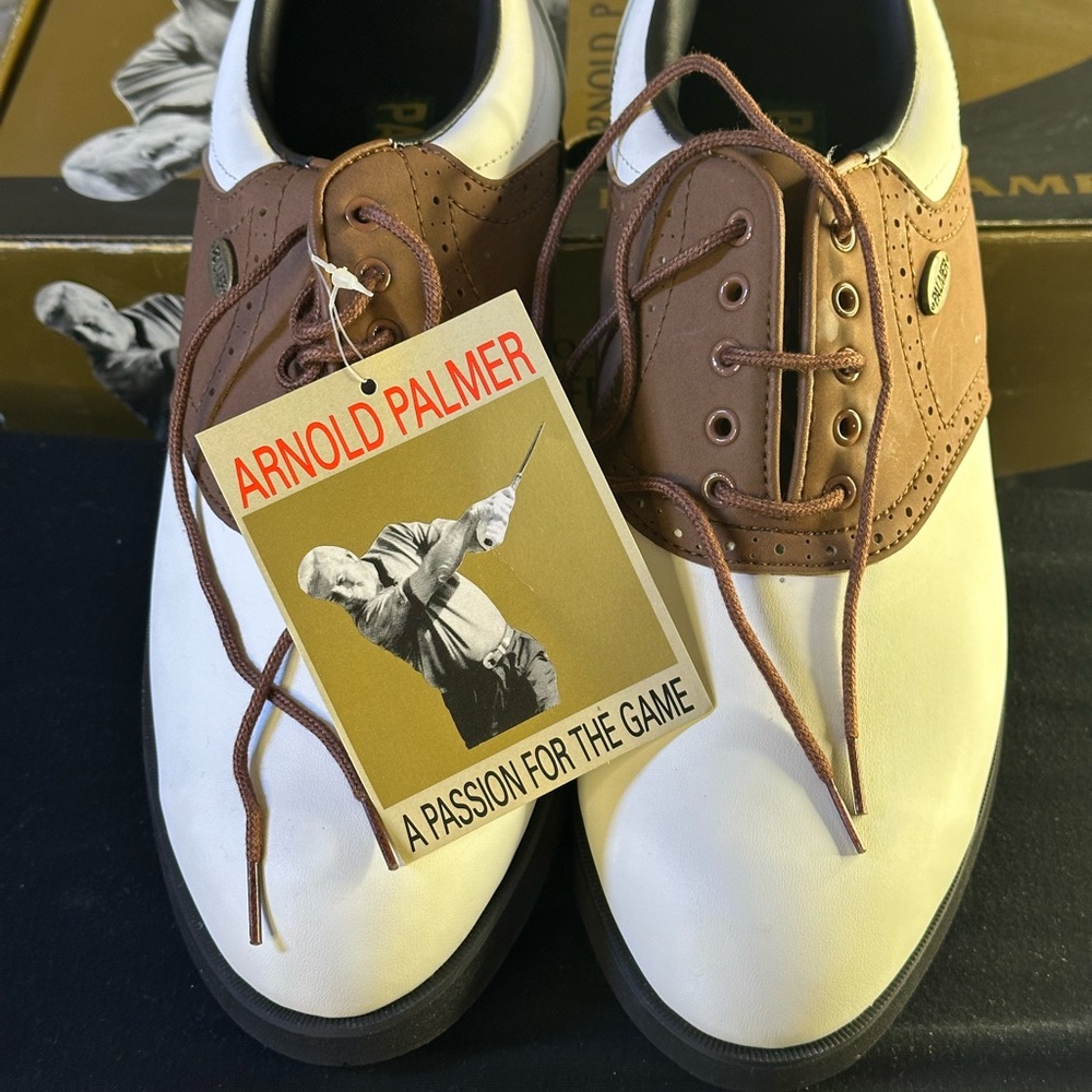 Arnold Palmer Professional  Golf Shoes Model AP6500 Ultra-Hide leather upper10.5